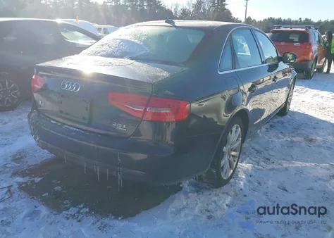 2013 Audi A4 2.0T Premium from USA, damaged, VIN WAUFFAFLXDN034033